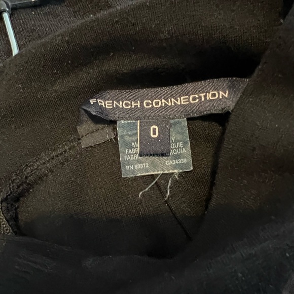 French connection black skirt with ruffles - Picture 4 of 4